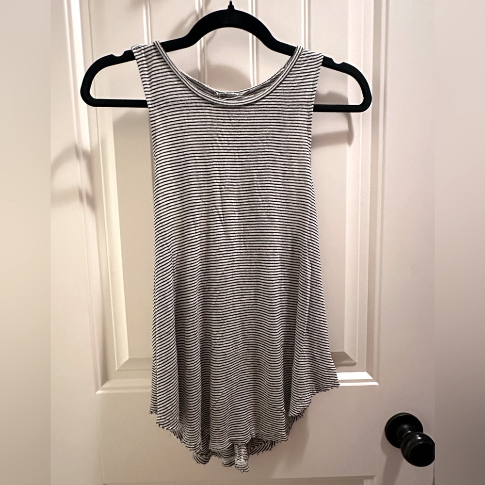 American Eagle Twist Open Back Tank Top